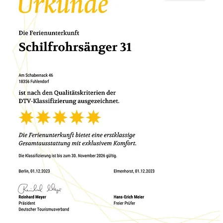 Schilfrohrsaenger 31 Casa vacanze *